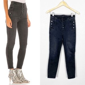 J Brand Natasha Sky High Skinny Crop Jean Sz 26